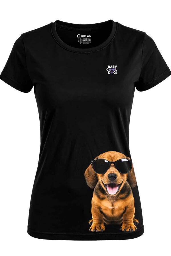 Playera Baby Salchicha Café