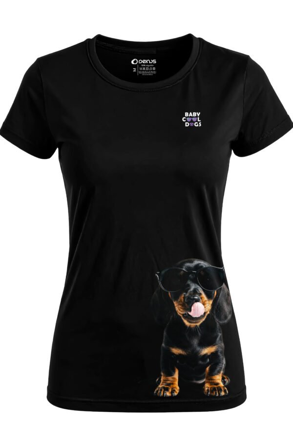 Playera Baby Salchicha Négro