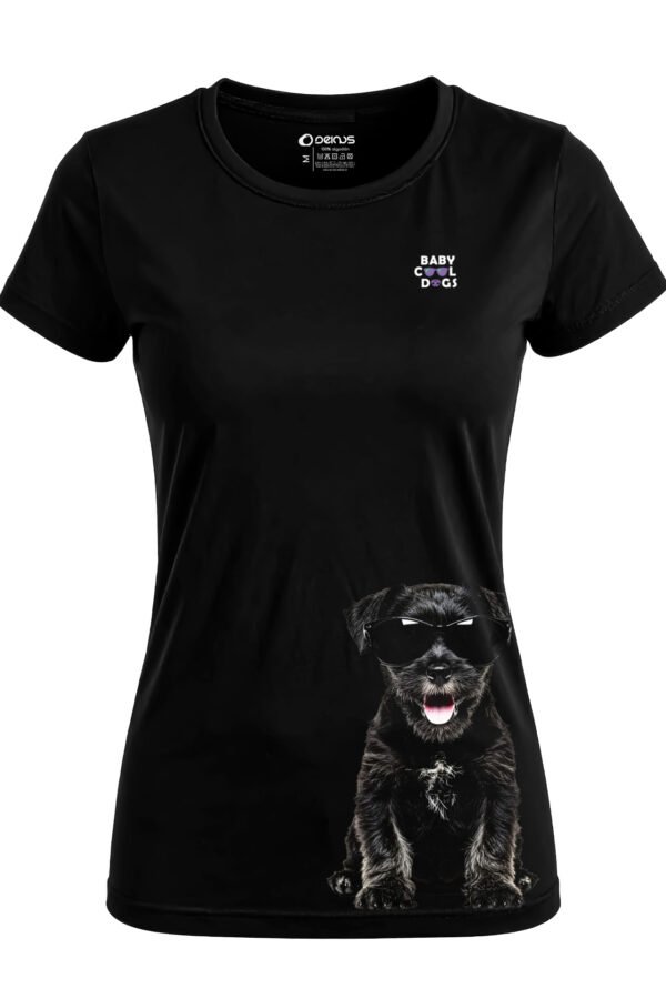 Playera Baby Schnauzer Negro