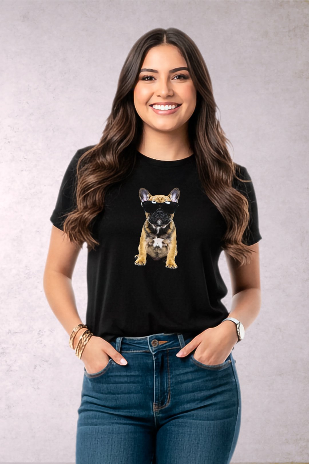 Playera Baby Bull Dog Francés - Imagen 2