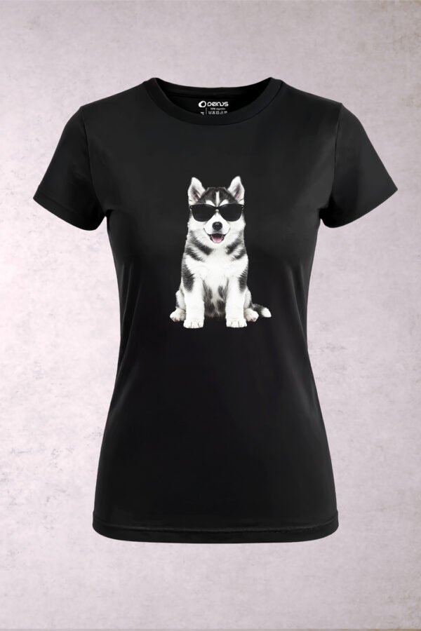 Playera Baby Husky Gris