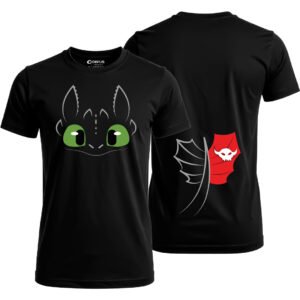 Playera Chimuelo - Dragón Furia nocturna
