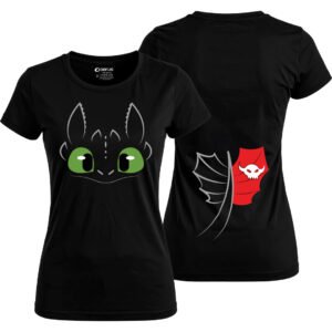 Playera Chimuelo - Dragón Furia nocturna
