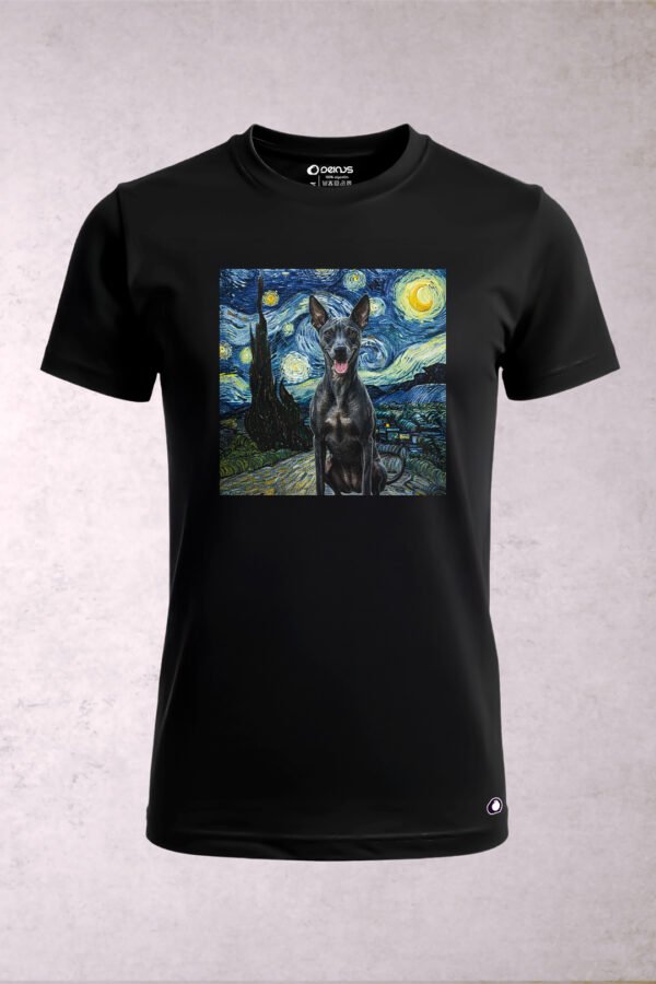Playera Perro Xoloitzcuintle Van Gogh Hombre