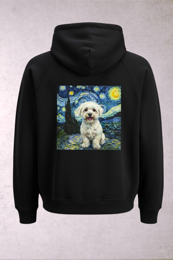 Sudadera Perro Bichón Frisé Van Gogh Unisex