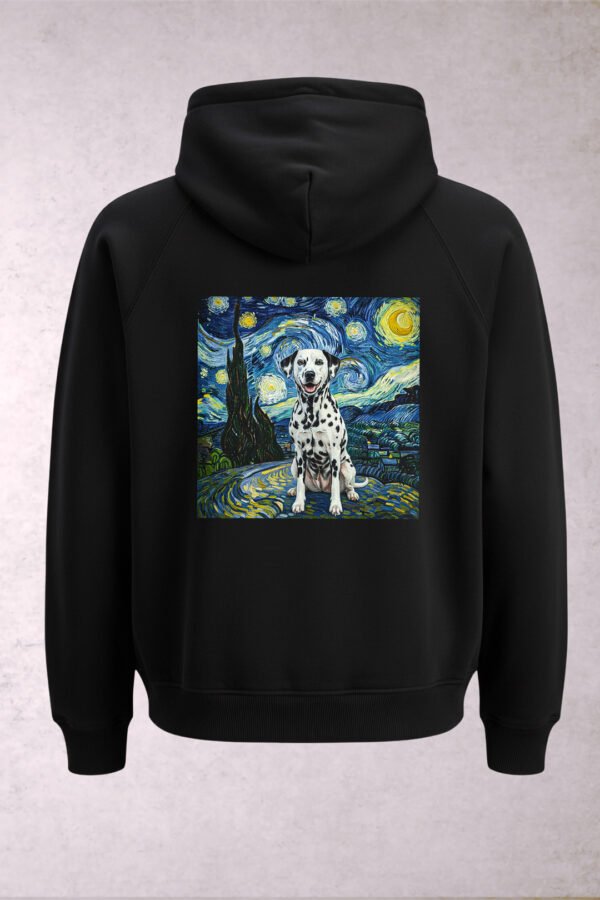 Sudadera Perro Dálmata Van Gogh Unisex