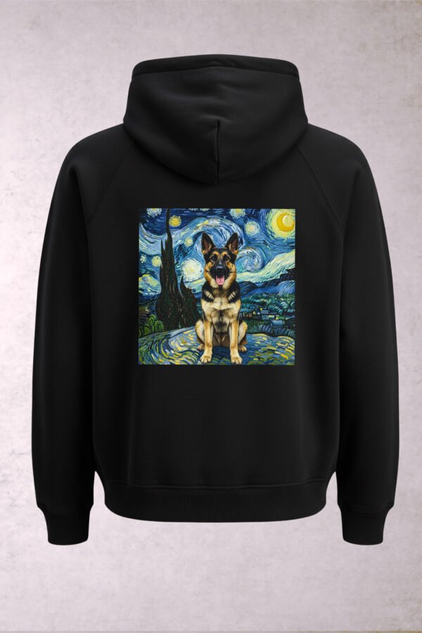 Sudadera Perro Pastor Alemán Van Gogh Unisex