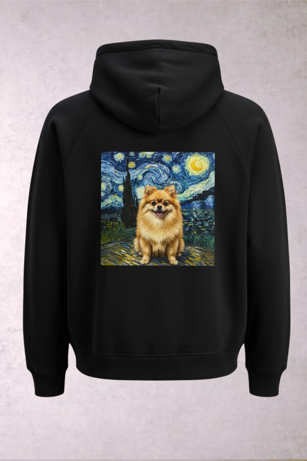 Sudadera Perro Pomernia Gogh Unisex