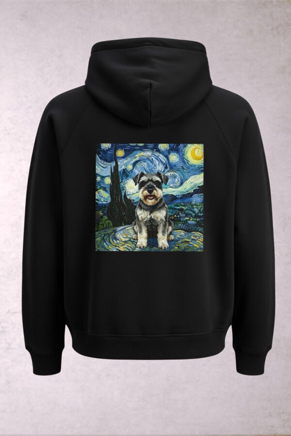 Sudadera Perro Schnauzer Gogh Unisex