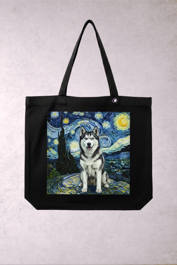 Bolso Husky Van Gogh Noche Estrellada