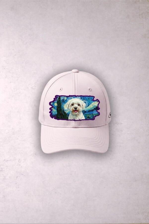 Gorra Bichón Frisé Van Gogh Noche Estrellada
