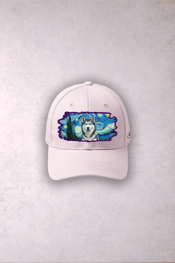 Gorra Husky Gris Van Gogh Noche Estrellada