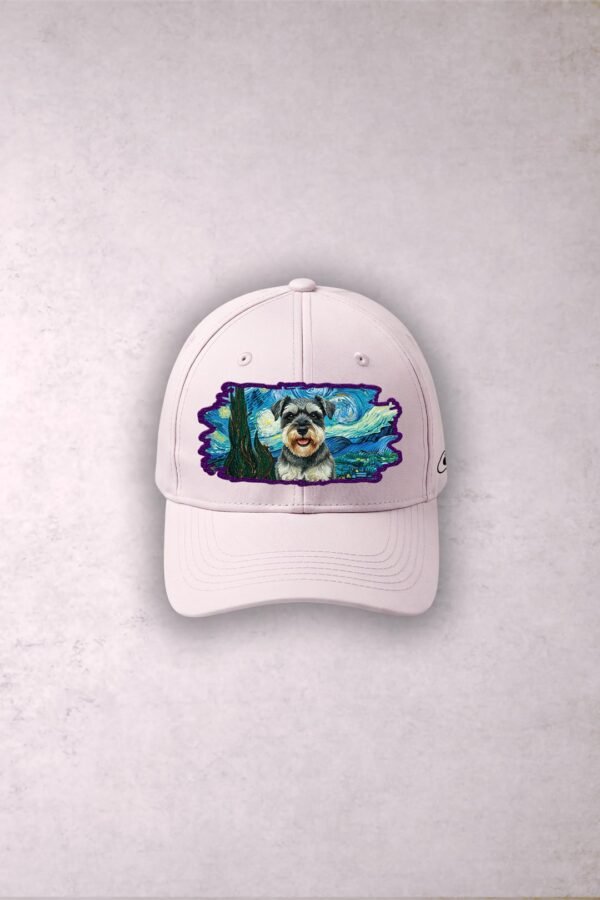 Gorra Schnauzer Gris Van Gogh Noche Estrellada