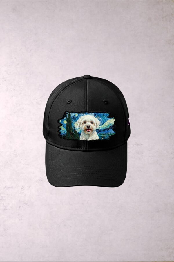 Gorra Bichón Frisé Van Gogh Noche Estrellada