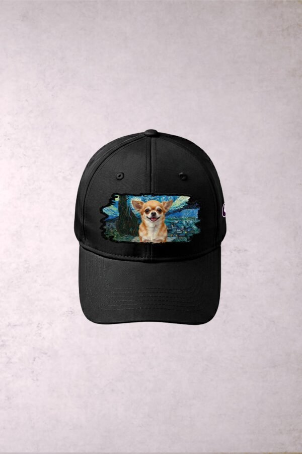 Gorra Chihuahua Van Gogh Noche Estrellada