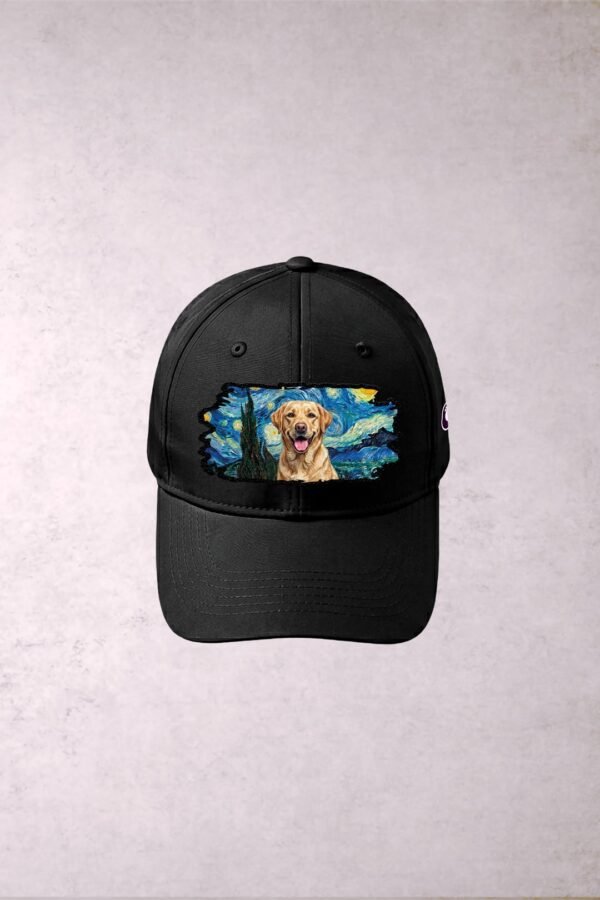 Gorra Labrador Beige Van Gogh Noche Estrellada