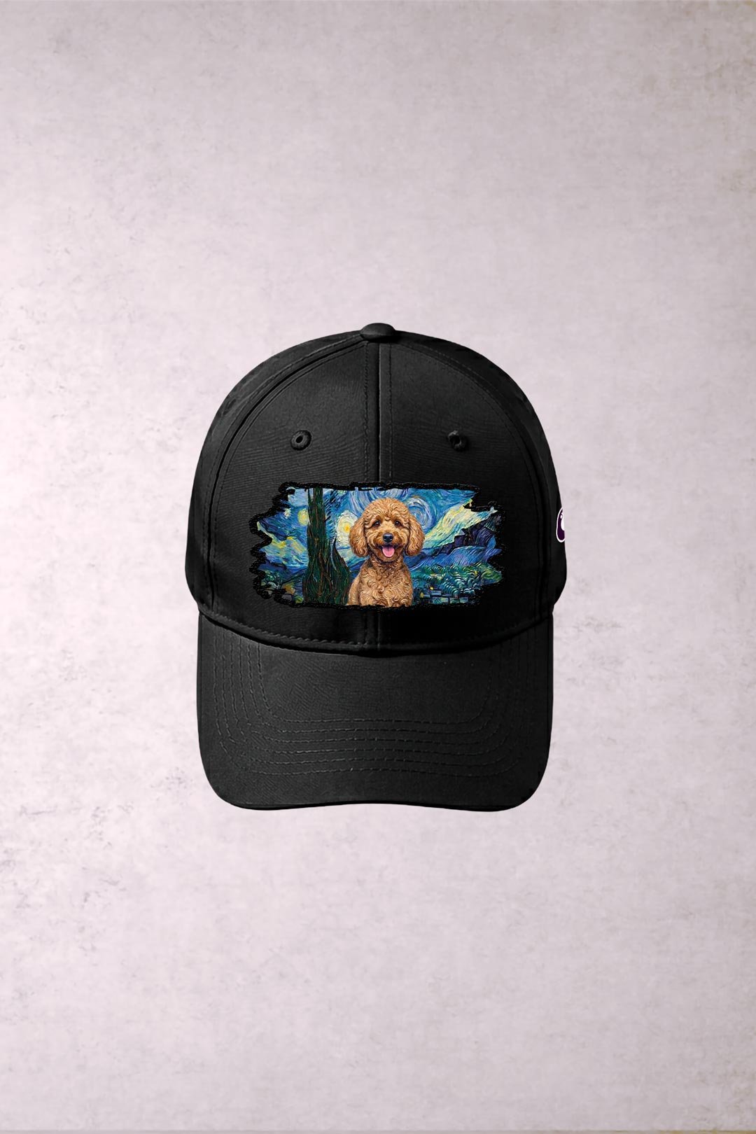 Gorra Poodle Café Van Gogh Noche Estrellada