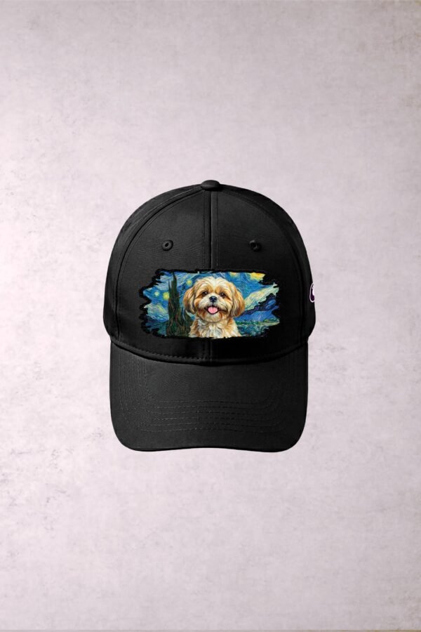 Gorra Shih Tzu Café Van Gogh Noche Estrellada