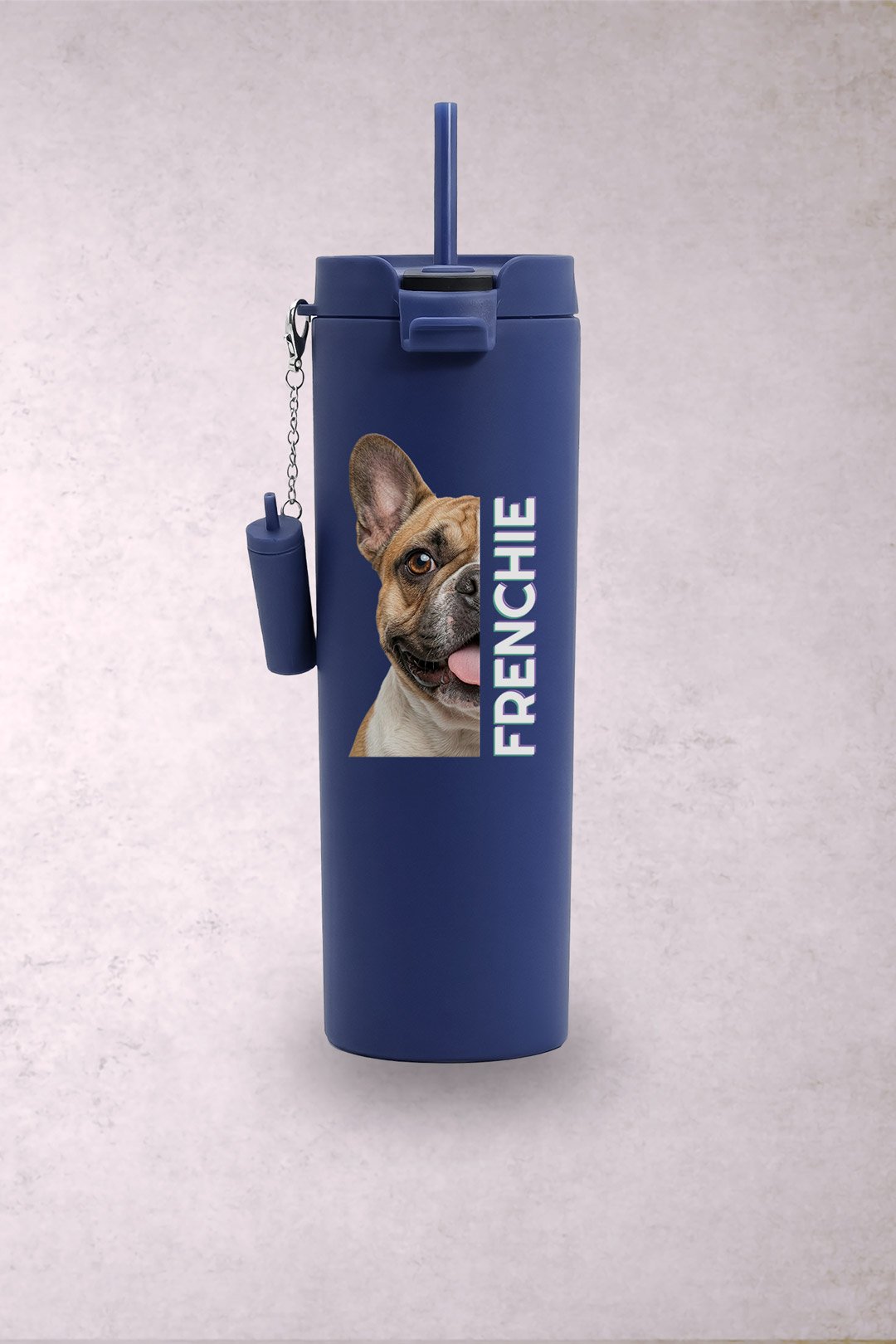 Vaso Perro Bulldog Francés Beige Media Cara - Imagen 7