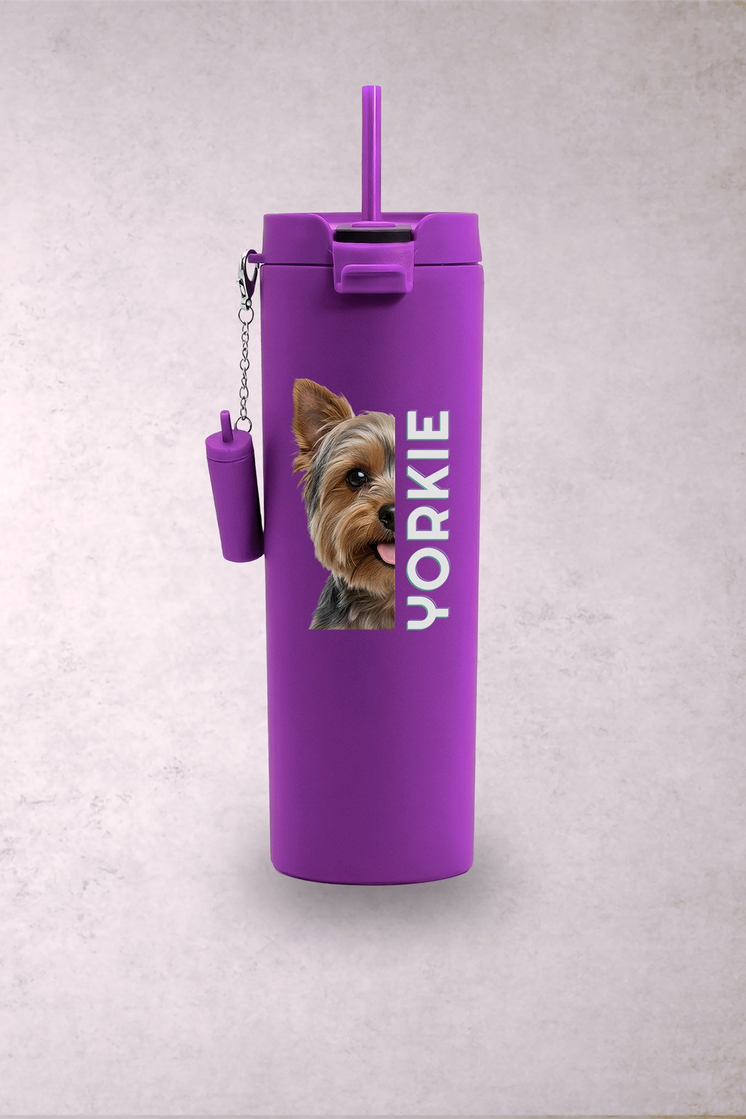 Vaso Perro Yorkshire Media Cara